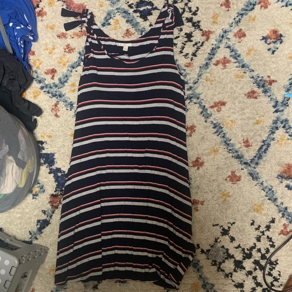 striped dress